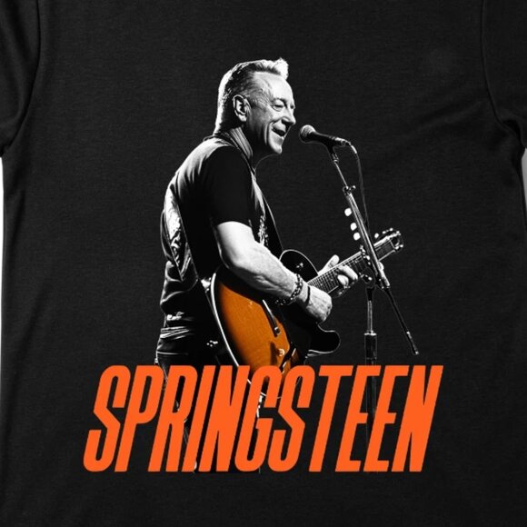 Bruce Springsteen Concert Tour Graphic Band T-Shirt Vintage Rock Tee 99 - Picture 2 of 5